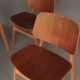Model 155 Shell Chairs by Børge Mogensen for Søborg Møbelfabrik. Denmark