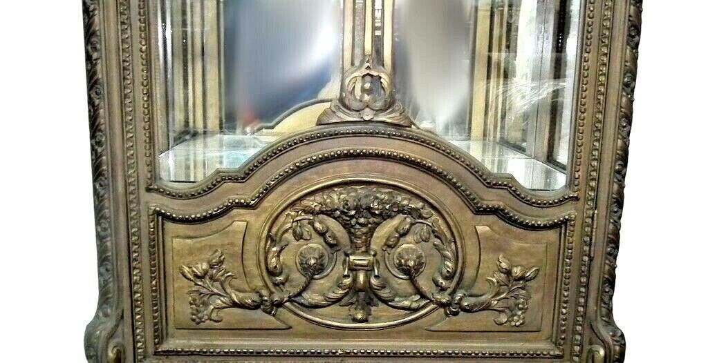 Louis XV style display cabinet