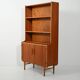 Hugo Troeds teak bookcase with pull-out desk