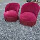 Pair of antique frog chairs