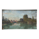 HST painting "Countryside landscape with river" by Pierre BONNEROT (1891-1981)
