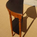 Half-moon console with drawer