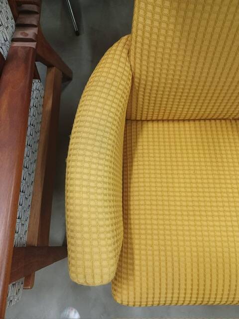 1970s Swivel Wing Chair, Czechoslovakia