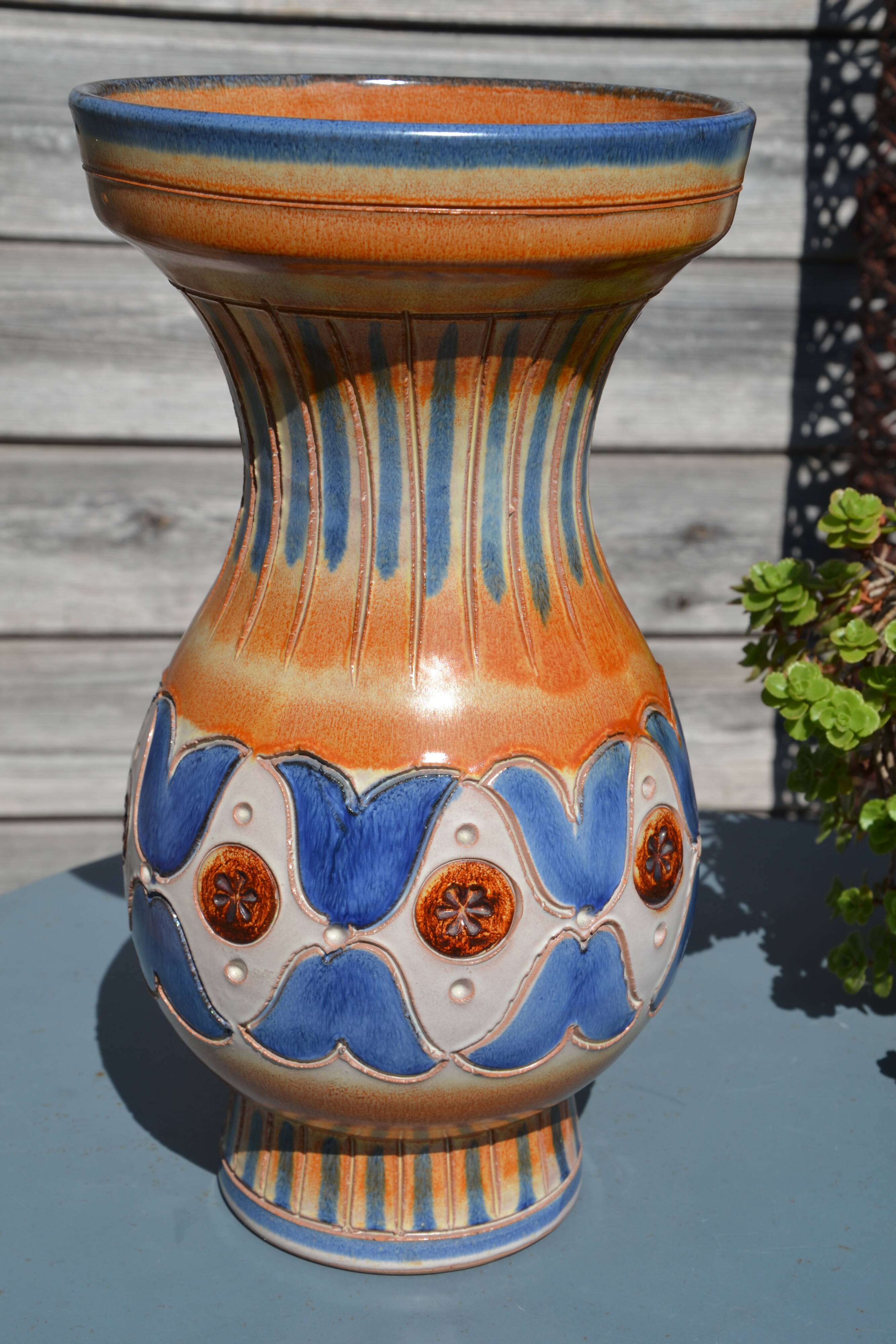 Grand vase italien vintage