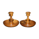 Old pair of candlestick in olivier remember Jerusalem early XX th