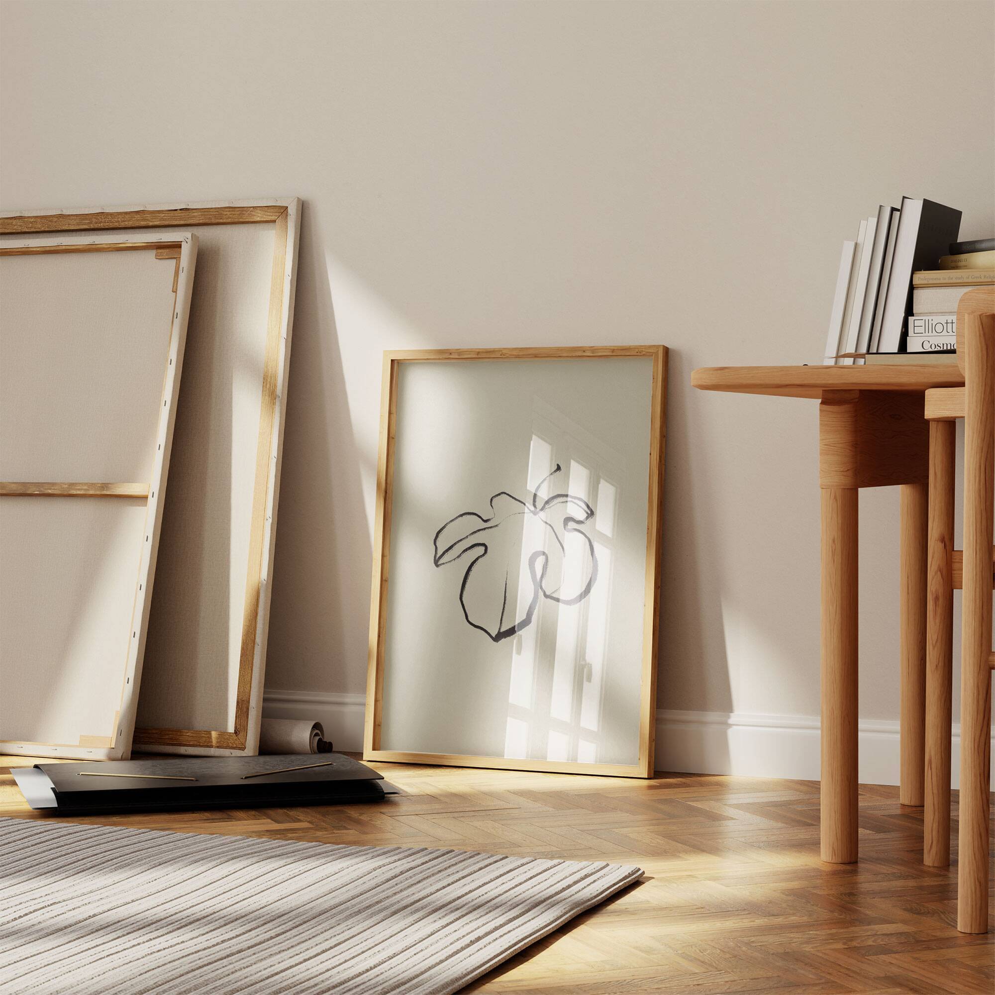Botanical illustration giclee print, 50x70 cm