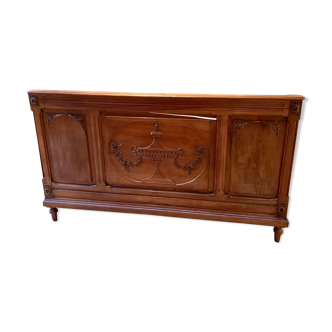 Old walnut bed