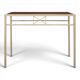 Modern wood and metal console