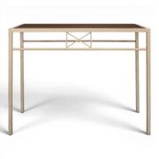 Console moderne bois et metal