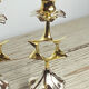 Pair of silver-plated candlesticks