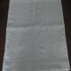 Antique linen cotton mixed sheet 200 X 280 cm monogram JG