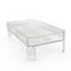 Coffee Table Design Marc Micoud Plexiglas/Lucite and Glass - 1980