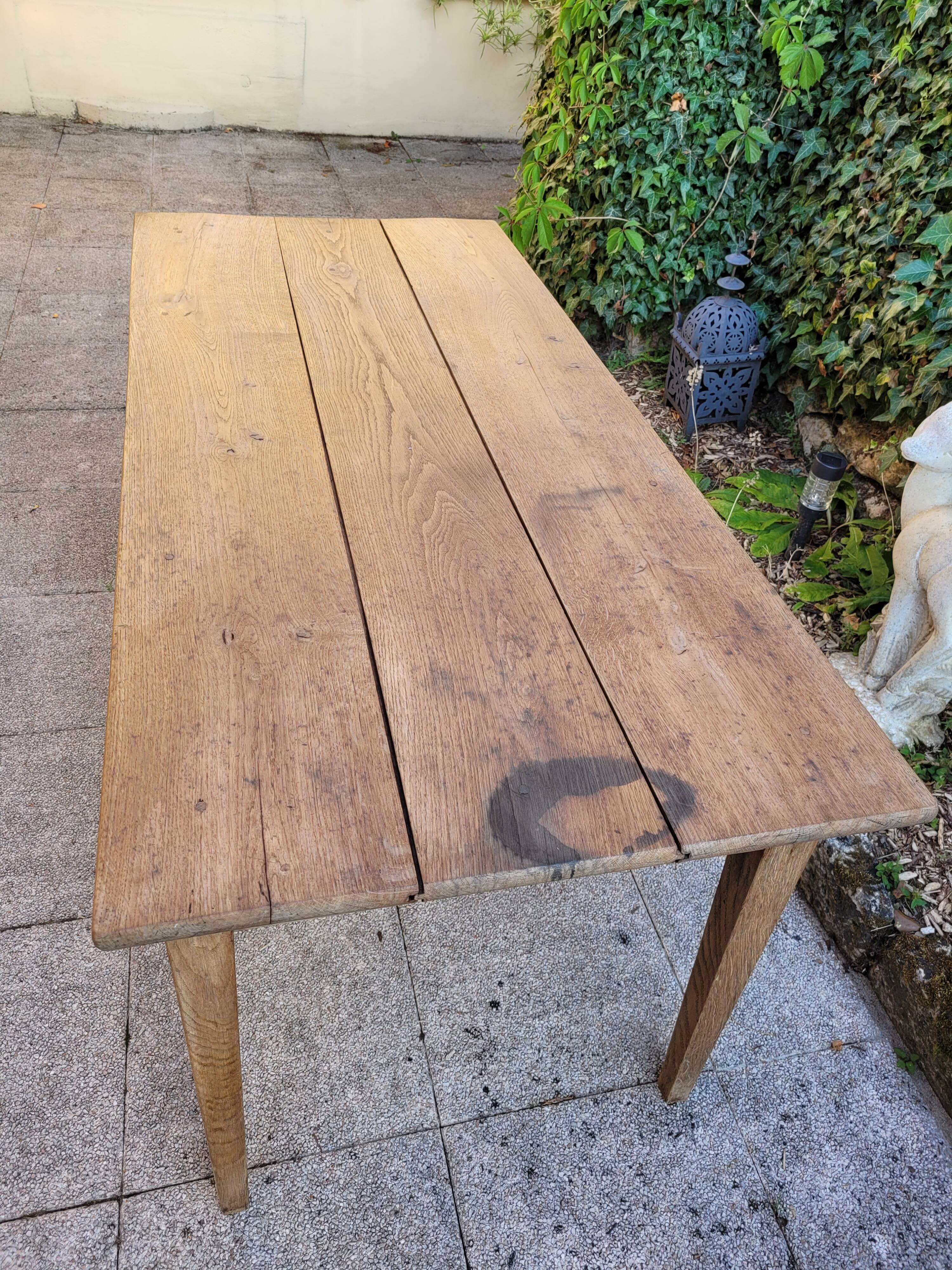 Old farmhouse table