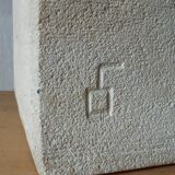 70s stone lamp