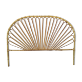 Tête de lit en rotin 120 cm années 60