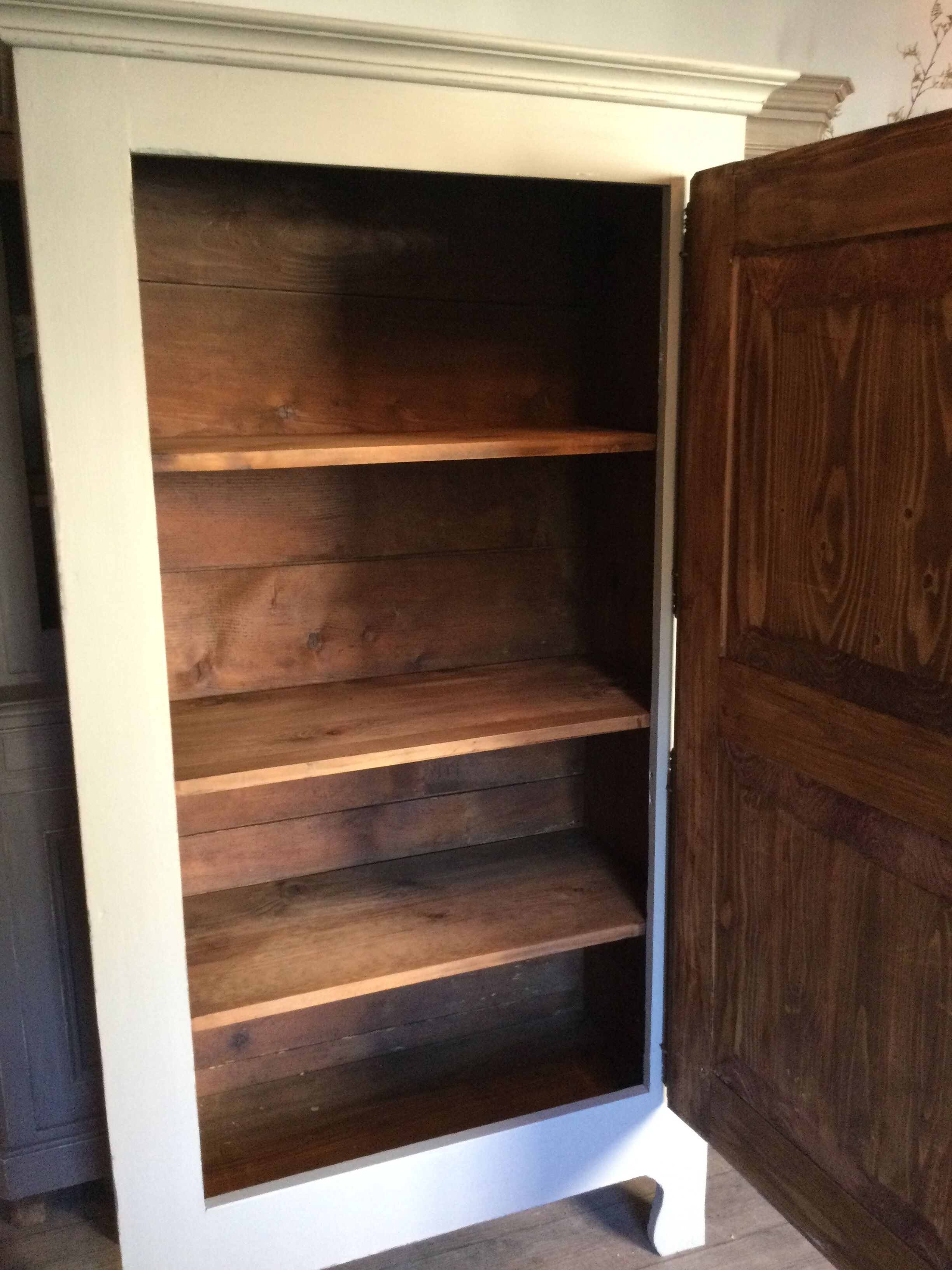 Antique knitted cabinet