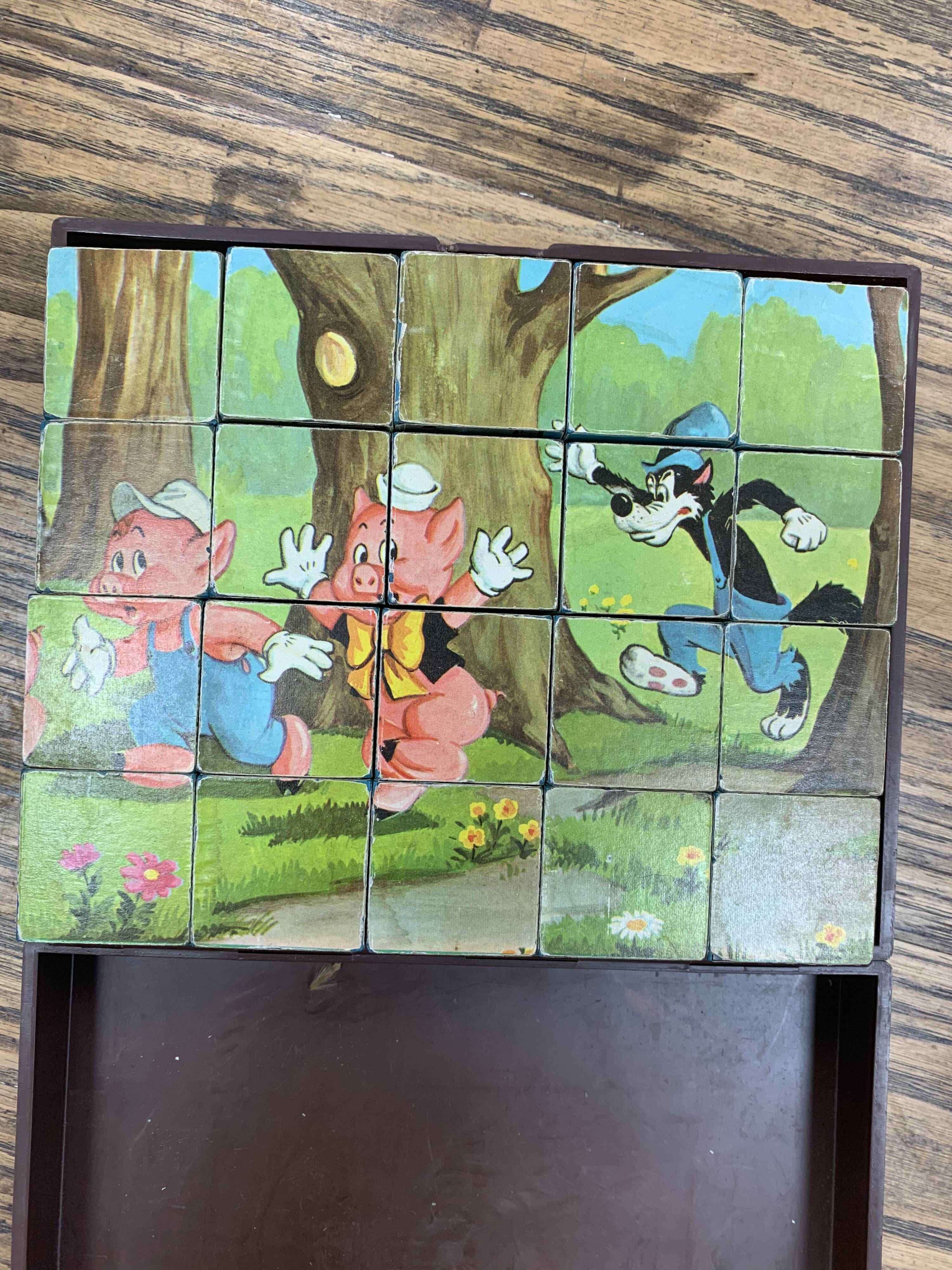 Old cube game , Walt Disney