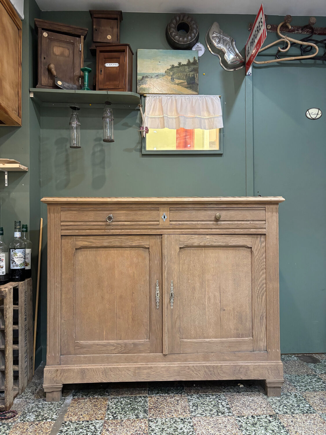 Oak sideboard