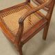 Fauteuil ancien de style néoclassique en noyer et hêtre, France '700