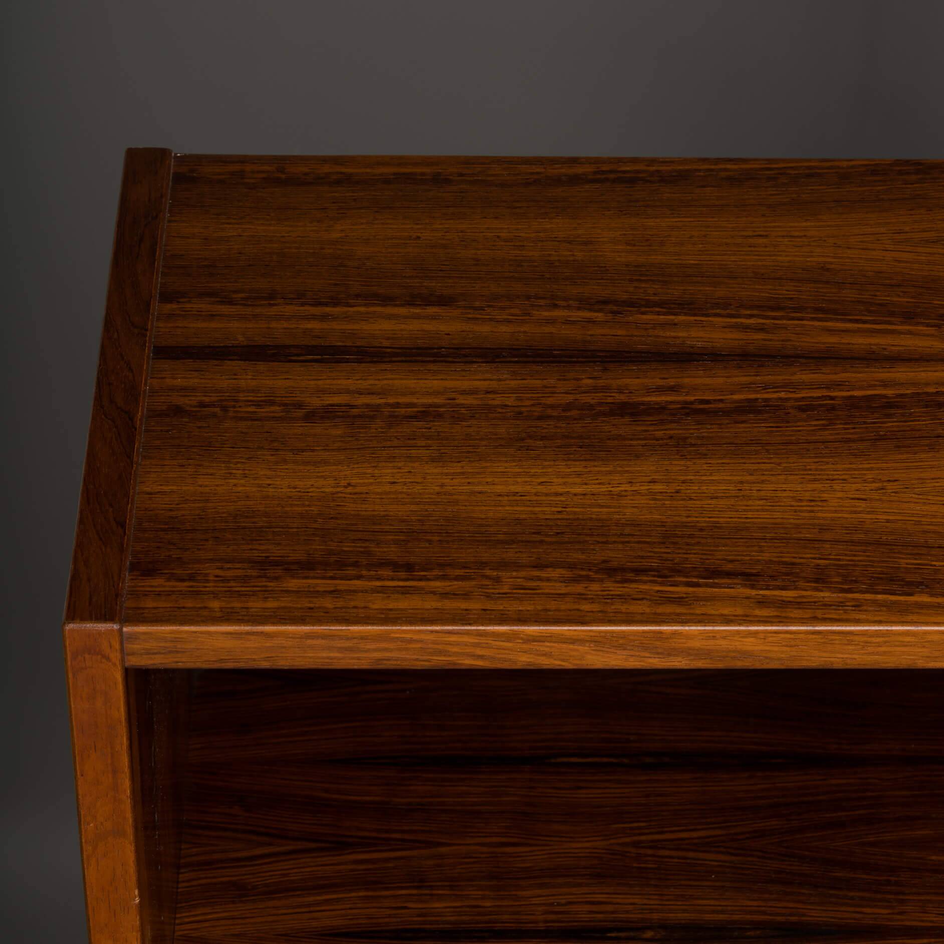Danish midcentury modern  Rosewood Bookcase by Hundevad & Co, 1960s