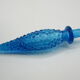 Bottle blue glass vintage italy