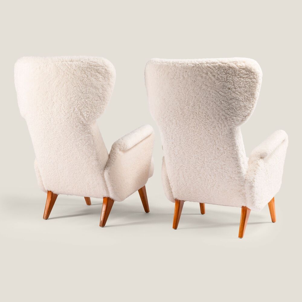 Wingback armchairs – Carl Gustaf Hiort