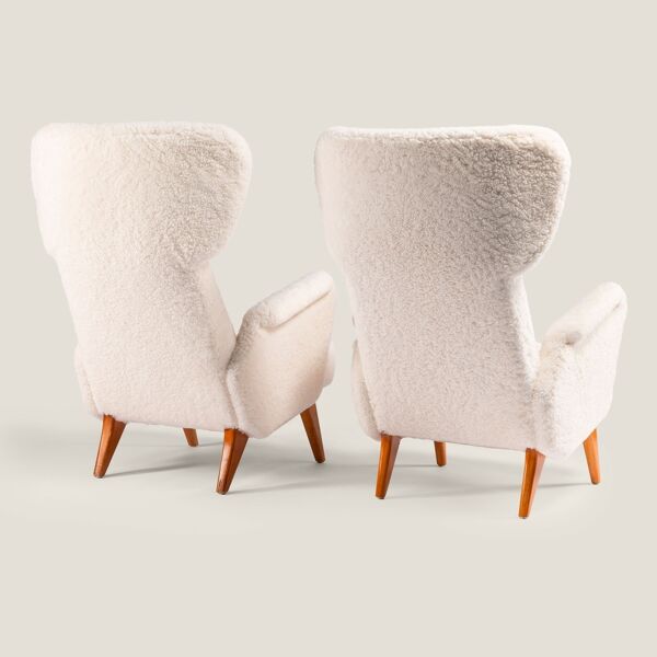Fauteuils wingback – Carl Gustaf Hiort