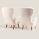 Wingback armchairs – Carl Gustaf Hiort