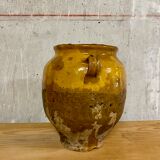 Yellow grease pot