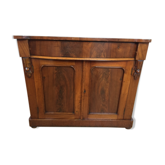 Victorian-era English buffet in mahogany.
