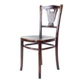 1950s Bistro Chair In Oak By Ton, Czechoslovakia