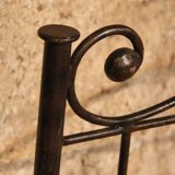 Wrought iron bed 1m80