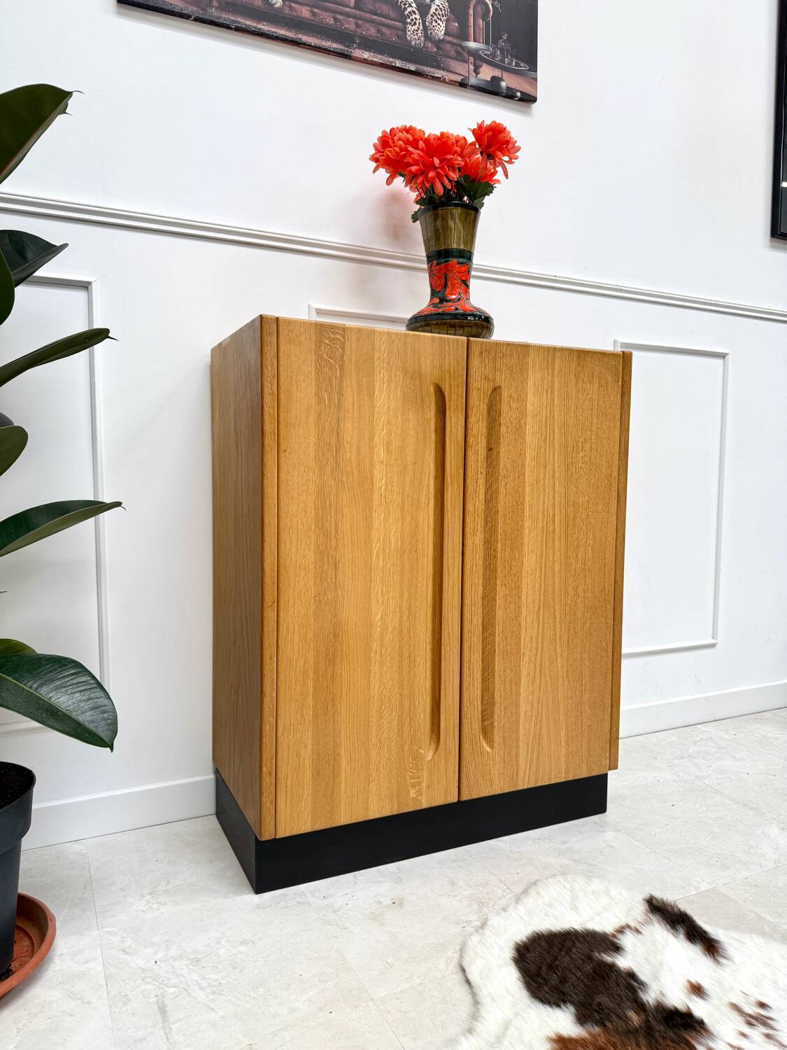 Vintage Scandinavian-style sideboard