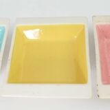 Trio de vide-poches céramique allemande des années 1950