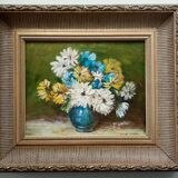 Oil painting : floral by Pearl Geddis
