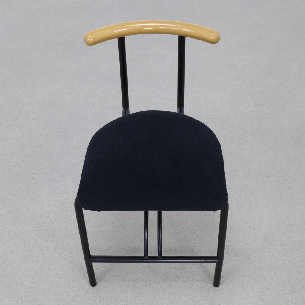 Postmodern dining chairs, 1980s, set of 6