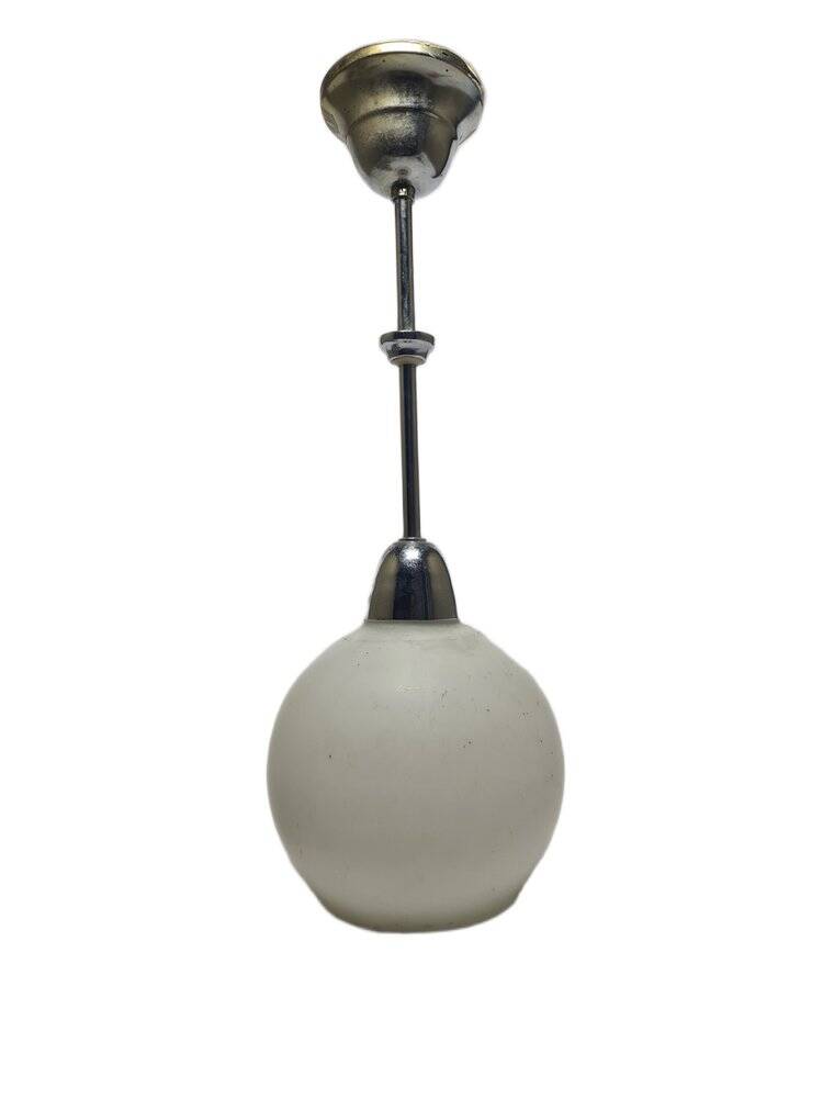 Art Deco pendant lamp, Poland, 1950s