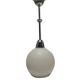 Art Deco pendant lamp, Poland, 1950s