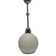 Lampe suspendue Art Déco, Pologne, années 1950