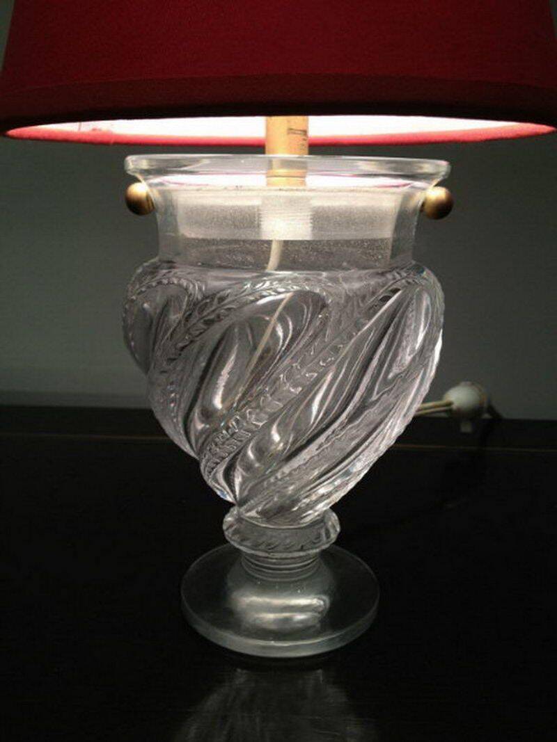 Small glass lamp