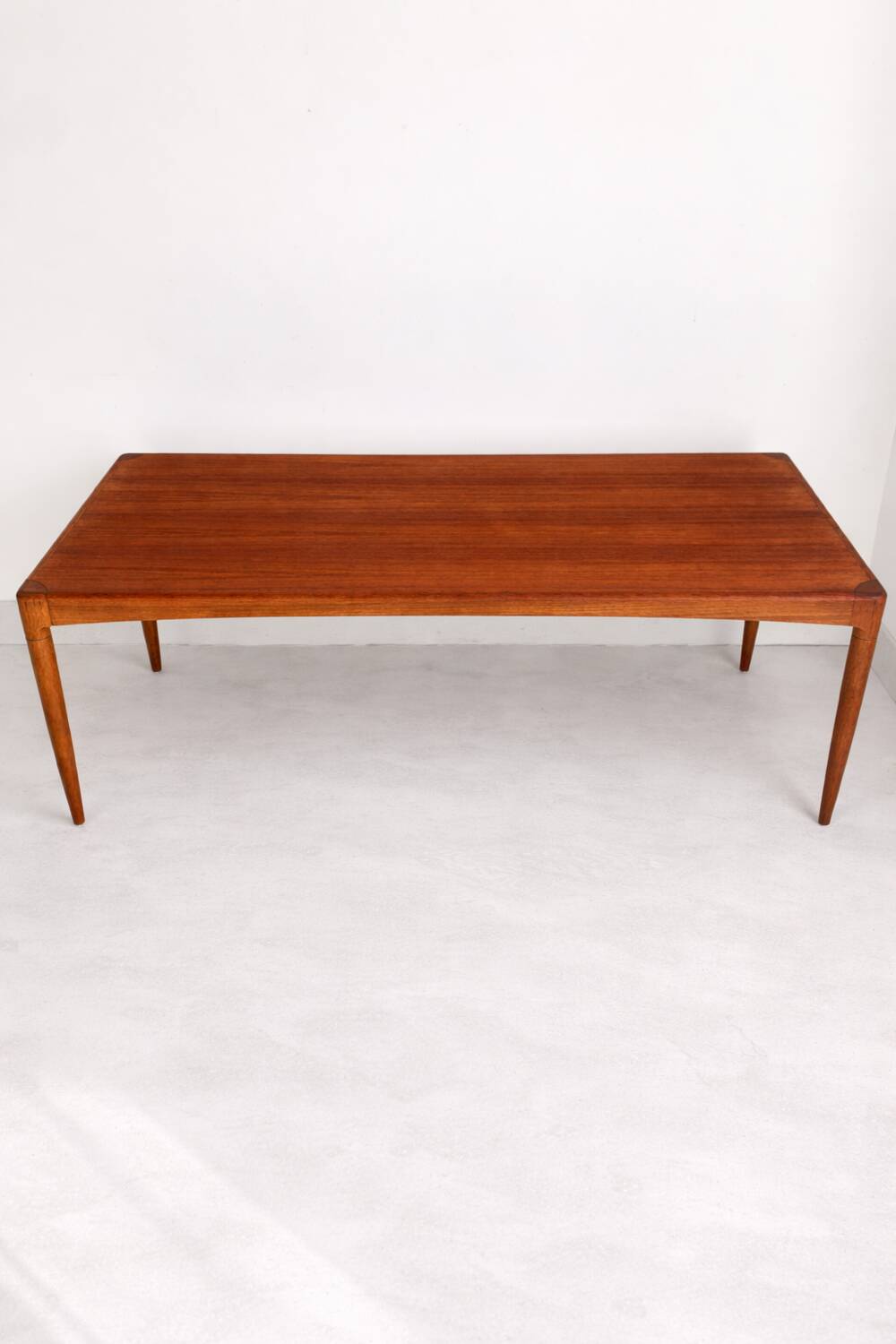 Scandinavian coffee table in teak