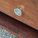 Pair of modernist art deco rosewood bedside tables from the 30s