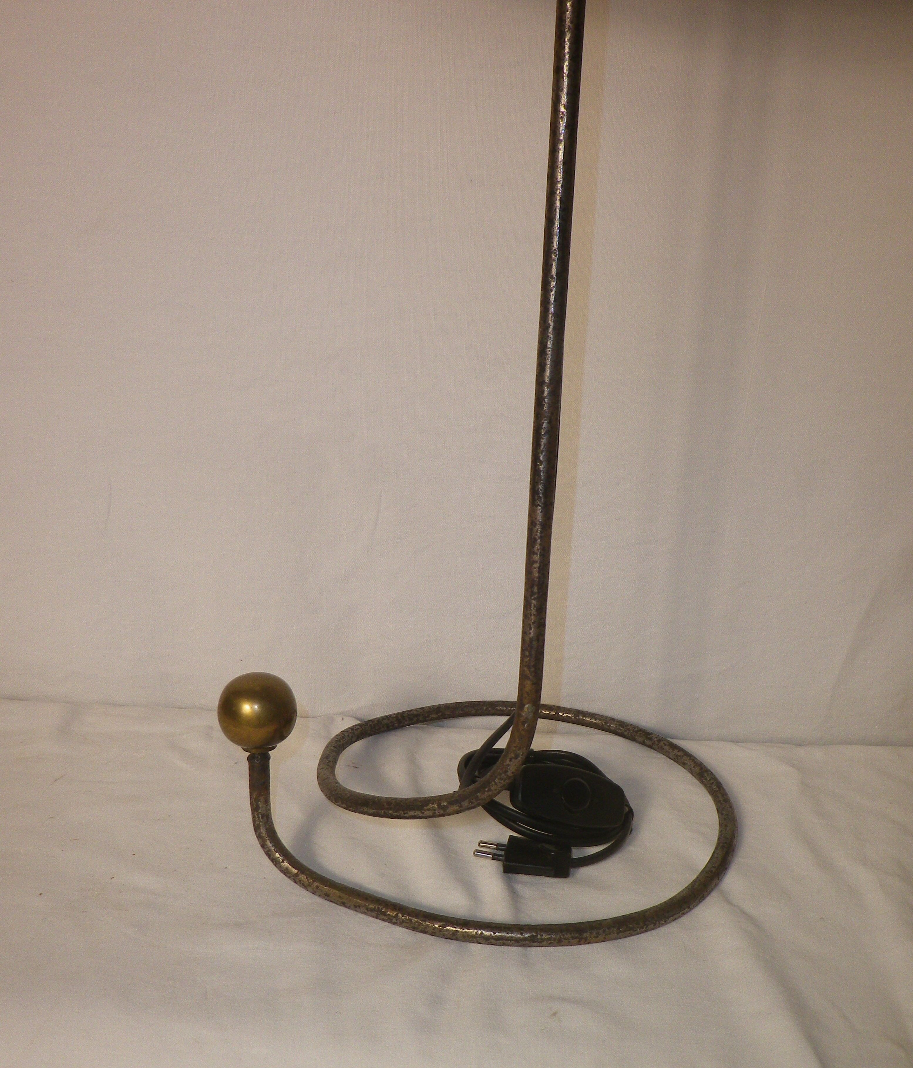 brutalist lamp 1950 1960 france