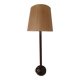 Vintage floor lamp from the 1950s, shade made of pig bladder.