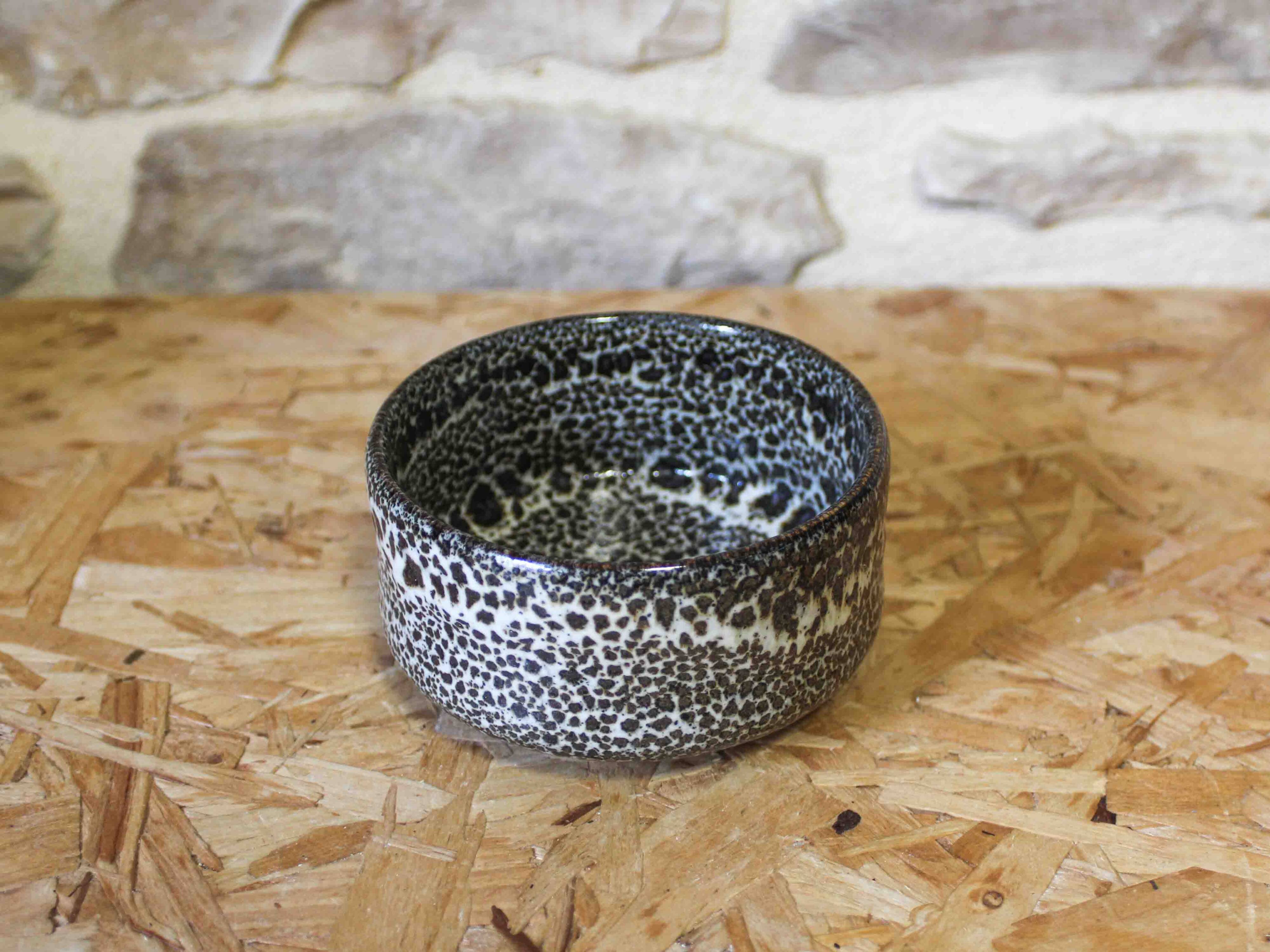 Glazed stoneware bowl by Sylvestre Rivière