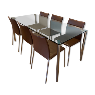 Zanotta table and chairs