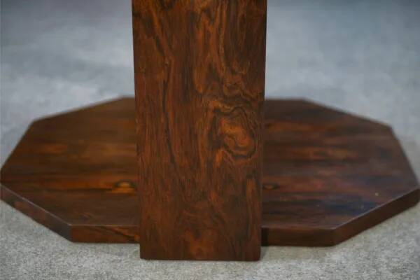 Art Deco side table in rosewood veneer