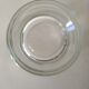 Glasses cups with thick bottom with water or vintage spirits 70