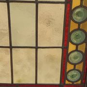 Old stained glass window