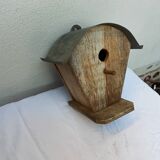 Old wooden and zinc nest box